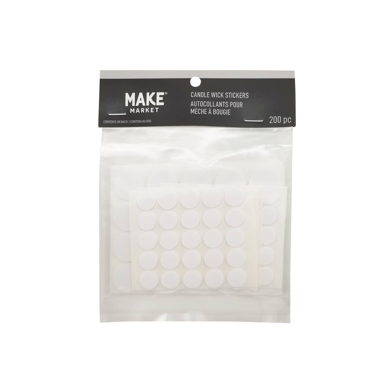 12 Packs: 200 ct. (2,400 total) Candle Wick Stickers by Make Market®